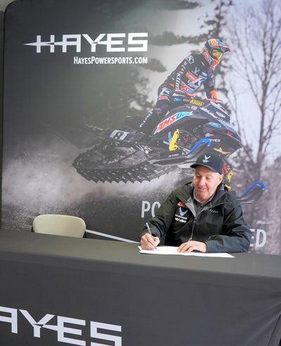 Scheuring Speed Sports and Rodney VanEperen Signed  with Hayes